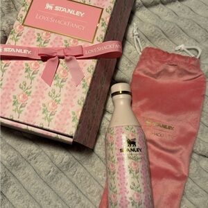 Stanley LoveShackFancy Pink Floral Bottle Set